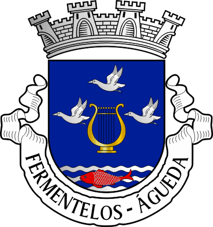 Brasão da freguesia de Fermentelos - Fermentelos civil parish, coat-of-arms