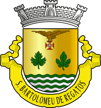 Brasão da freguesia de São Bartolomeu de Regatos - São Bartolomeu de Regatos civil parish, coat-of-arms Brasão da freguesia de São Bartolomeu de Regatos - São Bartolomeu de Regatos civil parish, coat-of-arms
