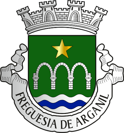 Brasão da freguesia de Arganil - Arganil civil parish, coat-of-arms Brasão da freguesia de Arganil - Arganil civil parish, coat-of-arms