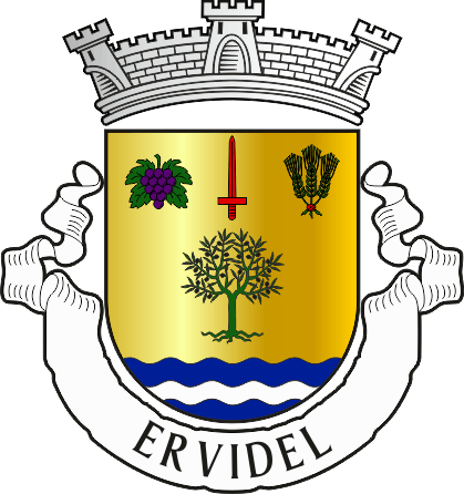Brasão da freguesia de Ervidel - Ervidel civil parish, coat-of-arms