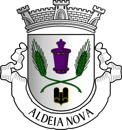 Brasão da antiga freguesia de Aldeia Nova - Aldeia Nova former civil parish, coat-of-arms