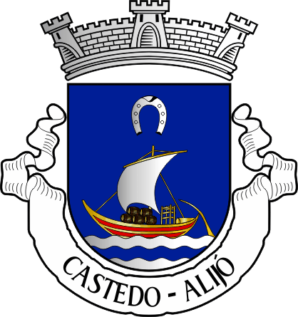 Brasão da antiga freguesia de Castedo - Castedo former civil parish, coat-of-arms