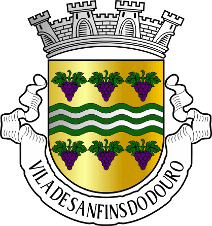 Brasão da freguesia de Sanfins do Douro - Sanfins do Douro civil parish, coat-of-arms