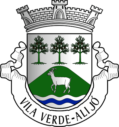 Brasão da Freguesia de Vila Verde - Vila Verde civil parish, coat-of-arms
