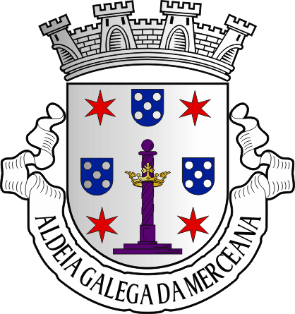 Brasão da antiga freguesia de Aldeia Galega da Merceana - Aldeia Galega da Merceana former civil parish, coat-of-arms
