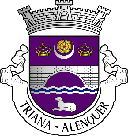 Brasão da antiga freguesia de Alenquer (Triana) - Alenquer (Triana) former civil parish, coat-of-arms