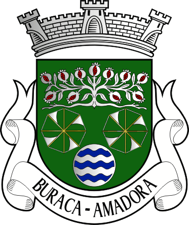 Brasão da antiga freguesia da Buraca - Buraca former civil parish, coat-of-arms