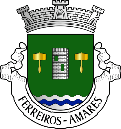Brasão da antiga freguesia de Ferreiros - Ferreiros former civil parish, coat-of-arms