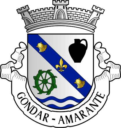 Brasão da freguesia de Gondar - Gondar civil parish, coat-of-arms