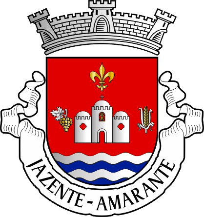 Brasão da freguesia de Jazente - Jazente civil parish, coat-of-arms