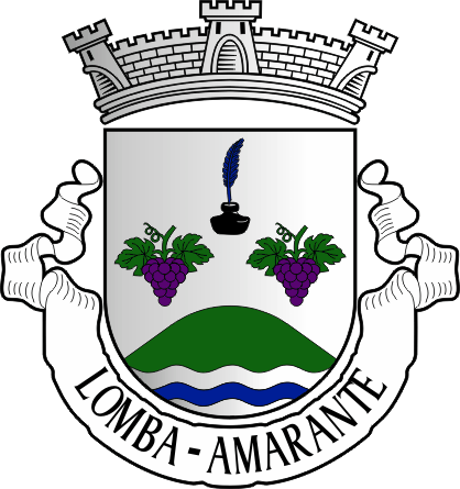 Brasão da freguesia de Lomba - Lomba civil parish, coat-of-arms