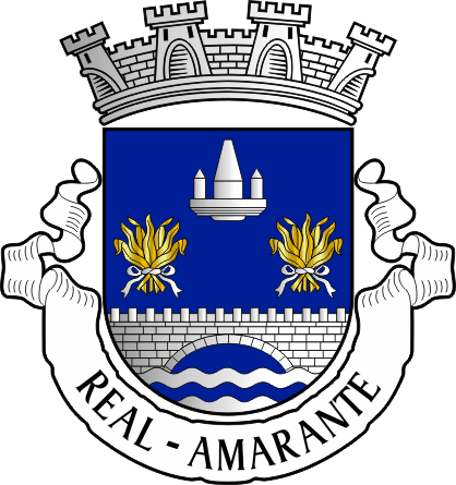 Brasão da antiga freguesia de Real - Real former civil parish, coat-of-arms