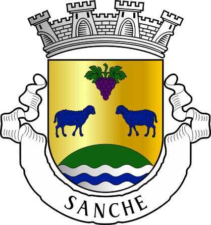 Brasão da antiga freguesia de Sanche - Sanche former civil parish, coat-of-arms