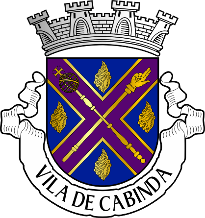 Brasão do Concelho de Cabinda - Cabinda municipal coat-of-arms