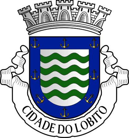 Brasão do Concelho do Lobito - Lobito municipal coat-of-arms
