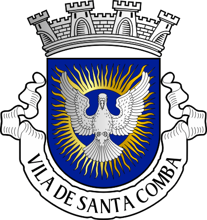 Brasão do Concelho de Santa Comba - Santa Comba municipal coat-of-arms
