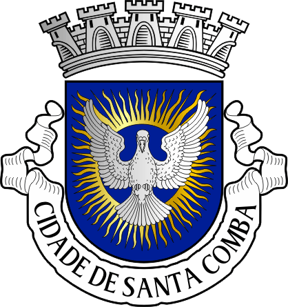 Brasão do Concelho de Santa Comba - Santa Comba municipal coat-of-arms