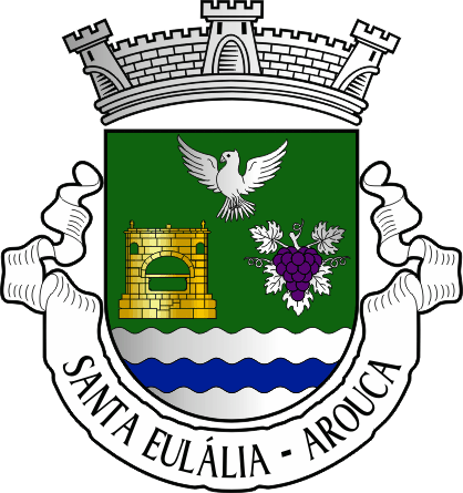 Brasão da freguesia de Santa Eulália - Santa Eulália civil parish, coat-of-arms