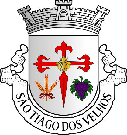 Brasão da freguesia de São Tiago dos Velhos - São Tiago dos Velhos civil parish, coat-of-arms Brasão da freguesia de São Tiago dos Velhos - São Tiago dos Velhos civil parish, coat-of-arms