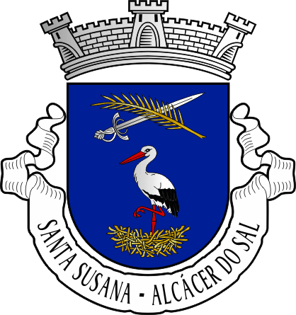 Brasão da antiga freguesia de Santa Susana - Santa Susana former civil parish, coat-of-arms