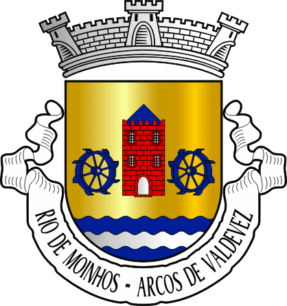 Brasão da freguesia de Rio de Moinhos - Rio de Moinhos civil parish, coat-of-arms