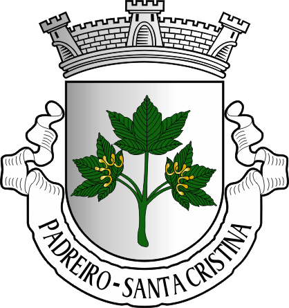 Brasão da antiga freguesia de Padreiro (Santa Cristina) - Padreiro (Santa Cristina) former civil parish, coat-of-arms