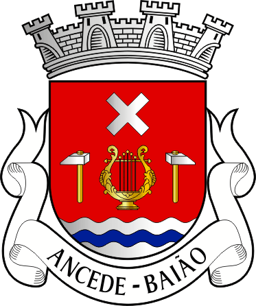 Brasão da antiga freguesia de Ancede - Ancede former civil parish, coat-of-arms