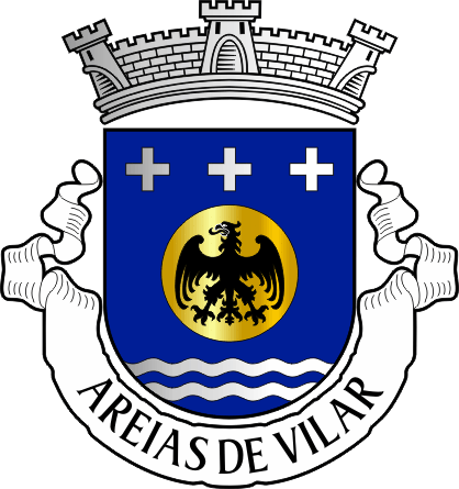 Brasão da antiga freguesia de Areias de Vilar - Areias de Vilar former civil parish, coat-of-arms