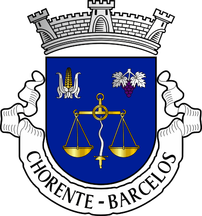 Brasão da antiga freguesia de Chorente - Chorente former civil parish, coat-of-arms Brasão da antiga freguesia de Chorente - Chorente former civil parish, coat-of-arms