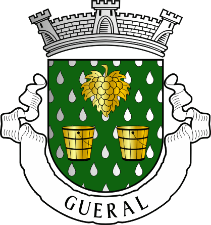 Brasão da antiga freguesia de Gueral - Gueral former civil parish, coat-of-arms Brasão da antiga freguesia de Gueral - Gueral former civil parish, coat-of-arms