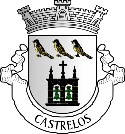 Brasão da antiga freguesia de Castrelos - Castrelos former civil parish, coat-of-arms