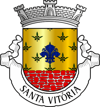 Brasão da antiga freguesia de Santa Vitória - Santa Vitória former civil parish, coat-of-arms