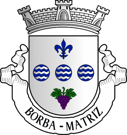 Brasão da freguesia de Borba (Matriz) - Borba (Matriz) civil parish, coat-of-arms