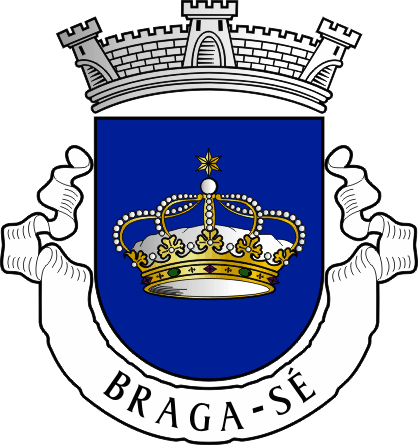 Brasão da antiga freguesia de Braga (Sé) - Braga (Sé) former civil parish, coat-of-arms