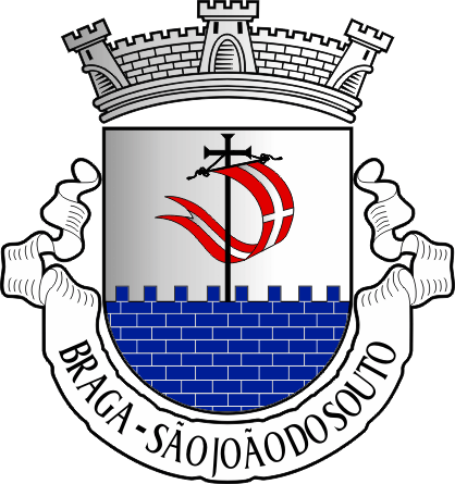 Brasão da antiga freguesia de Braga (São João do Souto) - Braga (São João do Souto) former civil parish, coat-of-arms