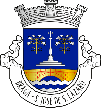 Brasão da antiga freguesia de Braga (São José de São Lázaro) - Braga (São José de São Lázaro) former civil parish, coat-of-arms