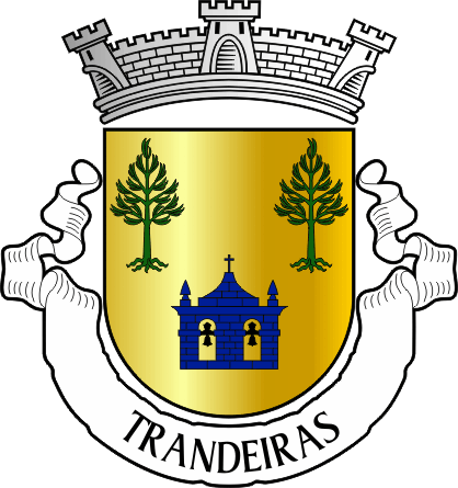 Brasão da antiga freguesia de Trandeiras - Trandeiras former civil parish, coat-of-arms Brasão da antiga freguesia de Trandeiras - Trandeiras former civil parish, coat-of-arms