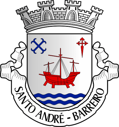 Brasão da antiga freguesia de Santo André - Santo André former civil parish, coat-of-arms