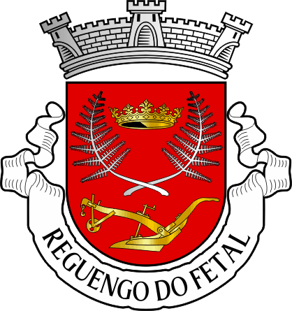 Brasão da freguesia de Reguengo do Fetal - Reguengo do Fetal civil parish, coat-of-arms