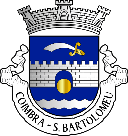Brasão da antiga freguesia de Coimbra (São Bartolomeu) - Coimbra (São Bartolomeu) former civil parish, coat-of-arms