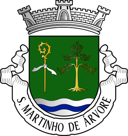 Brasão da antiga freguesia de São Martinho de Árvore - São Martinho de Árvore former civil parish, coat-of-arms