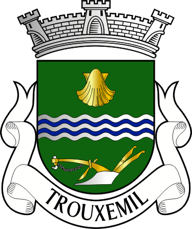 Brasão da antiga freguesia de Trouxemil - Trouxemil former civil parish, coat-of-arms