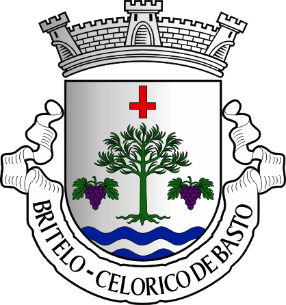 Brasão da antiga freguesia de Britelo - Britelo former civil parish, coat-of-arms Brasão da antiga freguesia de Britelo - Britelo former civil parish, coat-of-arms