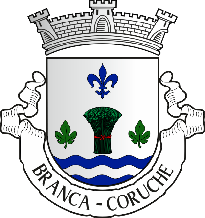 Brasão da freguesia de Branca - Branca civil parish, coat-of-arms Brasão da freguesia de Branca - Branca civil parish, coat-of-arms