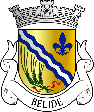 Brasão da antiga freguesia de Belide - Belide former civil parish, coat-of-arms