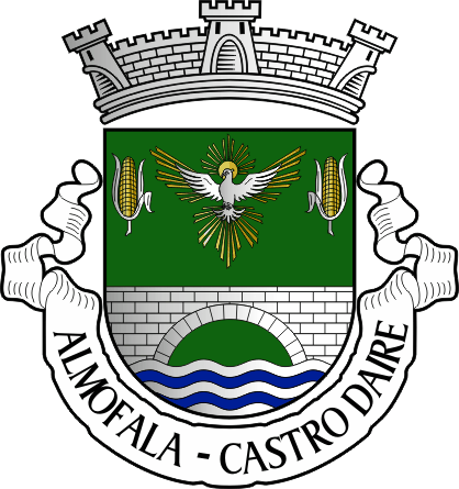 Brasão da freguesia de Almofala - Almofala civil parish, coat-of-arms