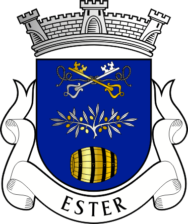 Brasão da antiga freguesia de Ester - Ester former civil parish, coat-of-arms
