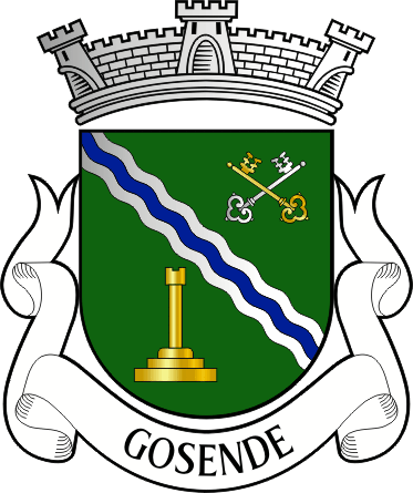 Brasão da freguesia de Gosende - Gosende civil parish, coat-of-arms