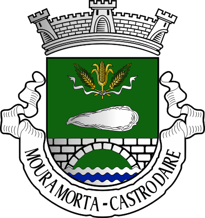 Brasão da antiga freguesia de Moura Morta - Moura Morta former civil parish, coat-of-arms