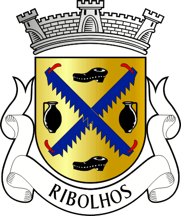 Brasão da antiga freguesia de Ribolhos - Ribolhos former civil parish, coat-of-arms